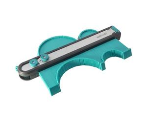 wolfcraft Copieur de Contour PRO, Jauge de Profil avec Levier, 250 mm | Gabarit pour tracer et transférer des découpes complexes. 168 lamelles fines et butée réglable. 6980000