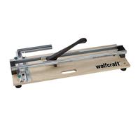 wolfcraft 5561000 - TC 610 W Coupe-carrelage Manuel - Épaisseur du carrelagfe 3-10 mm - Longueur de coupe max 640 mm - Molette de découpe en carbure de tungstène