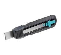 wolfcraft Cutter Grattoir 2 en 1 pour Joints de Silicone, Lames 18 mm | Outil combiné pour couper, gratter et nettoyer les résidus de silicone avec sécurité anti-extension, 4333000