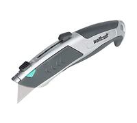 wolfcraft 4320000 - « Profi » Cutter à Chargement Automatique + 6 Lames de Rechange 61 mm