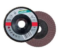 WOLFCRAFT Disque lamelle meuleuse vrac - Grain: 40 - Diametre: 115 mm