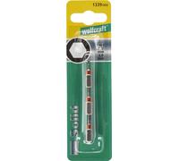 Wolfcraft® Embouts solides 6-Kant 2+2,5+3, 3er-Pack
