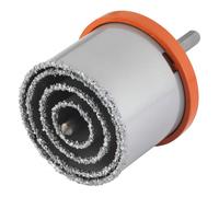 Wolfcraft Ensemble de 4 lames de scie trépan CT pour matériaux semi-durs avec embase et foret, prof. 55 mm
