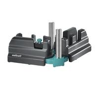 Wolfcraft Fausse Équerre et Boîte à Onglets - Angles 85-180° - Plinthes | Outil 2 en 1 pour coupe précise des plinthes et moulures jusqu'à 30 mm de largeur, avec broches de guidage. 6948200