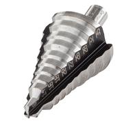 wolfcraft Foret étagé 10 mm 8-35 mm HSS Gris 2585000