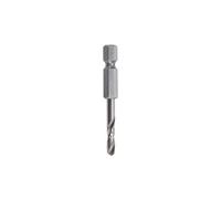 Wolfcraft Forets HSS Métaux meulés, queue hexagonale longueur de la spirale 20 mm