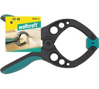 Wolfcraft FZ40 pince à ressort plastique 40mm 3630000