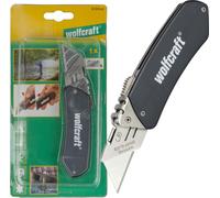 wolfcraft GmbH 1 Couteau de loisir en aluminium (4124000)