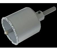 wolfcraft GmbH 1 Trépan cross maçonnerie traversant prêt à l'emploi