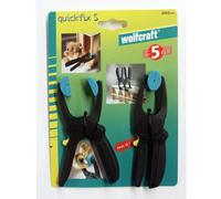 wolfcraft GmbH 2 quickfix S 30 - mini-pinces à serrage rapide