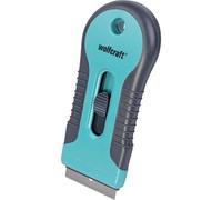 Wolfcraft Grattoir plastique 4101000 – Bi‑matière pour le nettoyage des surfaces lisses