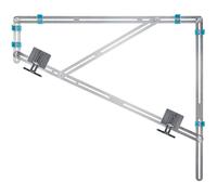 wolfcraft Jauge pliable pour réparation des marches d'escalier