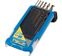 Wolfcraft Coffret de forets 7118000 - 6 forets hélicoïdaux meulés au cobalt Ø 2–8 mm