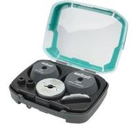 wolfcraft Jeu d'outils d'agrandissement de trous à scies cloches 3 pcs G