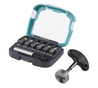 wolfcraft Kit de Vissage 9 Pièces avec Poignée en T et Embouts Torx