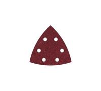 Wolfcraft Patins abrasifs auto-agrippants perf., corindon grain 180