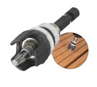 wolfcraft Porte-Embout Magnétique à Butée avec Embout Inox Torx TX 25