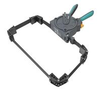 wolfcraft Presse à Cadre à Sangle, Serrage à cliquet, Long 5m, Force 50 kg | Pour serrer d’une seule main des pièces à angle droit - idéale pour la fabrication de meubles, art 3681000