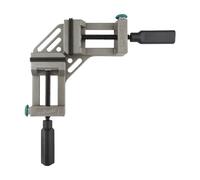 Wolfcraft Presse d'Angle 90 Degrés et Guide de Sciage d'Onglet | Etau d'établi multifonction avec force de 200 kg. Idéal pour visser, clouer ou souder avec débraillage rapide, 3415000