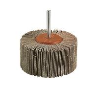 Wolfcraft Roue abrasive à lamelles, grain 80