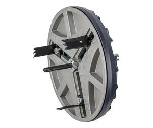 Wolfcraft Scie Cloche Réglable pour Plaque de Plâtre - Diamètre 45-130 mm | Trépan ajustable pour bois tendre et OSB, idéal pour spots encastrés, électricité et plomberie, 5978000