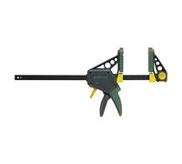 wolfcraft Serre-Joint à une Main EHZ PRO 100-300, Pince de Serrage 120 kg | Outil professionnel pour serrage et écartement 210-560 mm, saillie 100 mm, poignée ergonomique. 3031000