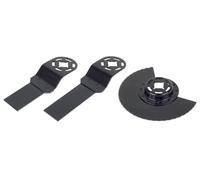 Wolfcraft Set de lame segment pour bois/ métal pour PMF 180, FMM 250 Multimaster