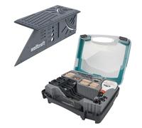 wolfcraft Set projet « Réalisation d’assemblages chevillés » - 8636000 - Set complet pour tous les assemblages par tourillons courants