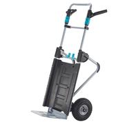 Wolfcraft Système de transport TS 2500 5535000 – 2-en-1 Diable et Chariot