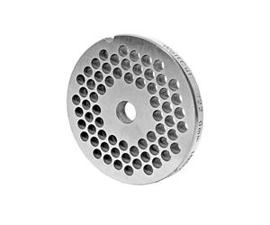 WolfCut Disque à trous en inox Taille 22 Alésage 6 mm Pour hachoir à viande Jupiter, Bosch, Alexanderwerk, Gastroback, Westmark, Prospero, Kenwood