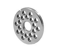 WolfCut Disques perforés compatibles avec hachoir à viande Edertal EM82 LW5, EM82 VL-5 et EM82 en acier à outils (10,0 mm).
