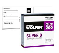 WOLFEN Color 200 Super 8 ISO 160-200 avec développement 2K Scann Téléchargement