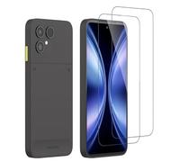 WolfFancy Lot de 2 films de protection d'écran en verre blindé incassable pour Fairphone 6 - Précision tactile à 99 % - Sans bulles