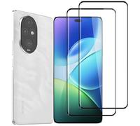 WolfFancy Lot de 2 films de protection d'écran en verre blindé pour Honor 200 Pro, résistant à l'huile et aux rayures, sans bulles d'air, anti-traces de doigts