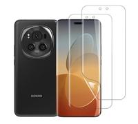 WolfFancy Lot de 2 films de protection d'écran pour Honor Magic 6 Pro 5G - Anti-traces de doigts - Film de protection d'écran HD - En TPU souple - Anti-poussière