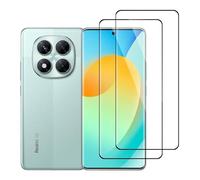 WolfFancy Lot de 2 films de protection d'écran pour Xiaomi Redmi Note 14 Pro - Anti-traces de doigts - Film de protection d'écran HD pour Redmi Note 14 Pro 9H - Anti-poussière