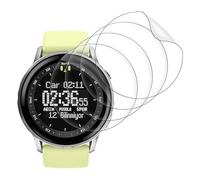 WolfFancy Lot de 4 films de protection d'écran en TPU souple pour Garmin Venu 4 45 mm - Film de protection d'écran incassable Garmin Venu 4 45 mm - Précision tactile à 99 % - Sans bulles