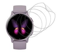 WolfFancy Lot de 4 films de protection d'écran en TPU souple pour Garmin Vivoactive 5 - Anti-rayures - Haute sensibilité - Haute transparence - Verre blindé Garmin Vivoactive 5