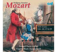 Wolfgang Amadeus Mozart – Sonates pour violon K.301, K.305, K.377 – CD – NAXOS