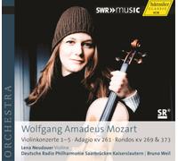 Wolfgang Amadeus M Wolfgang Amadeus Mozart: Violinkonzerte 1-5/Adagio, KV26 (CD)
