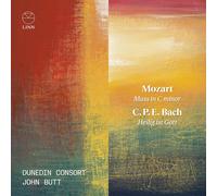 Mozart & C.P.E. Bach – Messe en Ut Mineur / Heilig Ist Gott – NAXOS