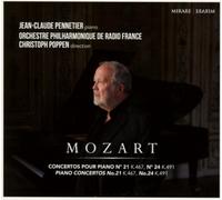 Wolfgang Amadeus Mozart – Concertos pour piano n° 21 et 24 – CD – Harmonia Mundi