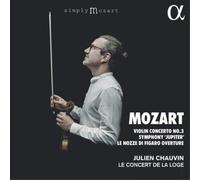 Concerto pour violon numéro 3 · Symphonie « Jupiter » · Ouverture Les Noces de Figaro – CD