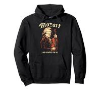 Wolfgang Amadeus Mozart Album Logo, Compositeur de Musique Classique Sweat à Capuche