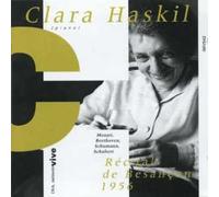 Wolfgang Amadeus Mozart - Clara Haskil, piano - Récital de Besançon 1956