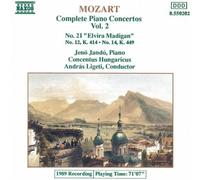 Wolfgang Amadeus Mozart – Concertos pour piano Vol. 2 (n° 12, 14, 21) – CD – NAXOS