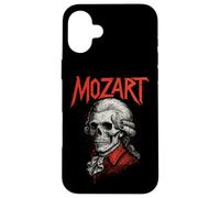 Wolfgang Amadeus Mozart Compositeur de Musique Classique Death Metal Coque pour iPhone 16 Plus