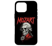 Wolfgang Amadeus Mozart Compositeur de Musique Classique Death Metal Coque pour iPhone 16 Pro Max