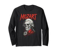 Wolfgang Amadeus Mozart Compositeur de Musique Classique Death Metal Manche Longue
