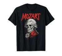 Wolfgang Amadeus Mozart Compositeur de Musique Classique Death Metal T-Shirt